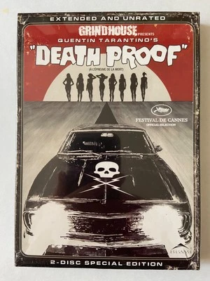 Death Proof With Kurt Russell 2 Disc DVD Extended & Unrated New & Sealed 681G - Image 1 of 4