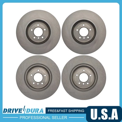 Front & Rear Disc Brake Rotors Fits 2008 2009 2010 BMW 535i 2004 2005 BMW 545i - Изображение 1 из 4