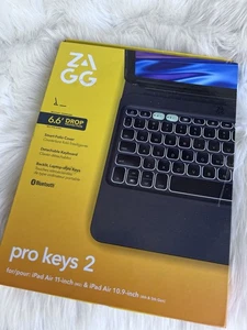 ZAGG Pro Keys 2 iPad Air 11" (M3)/ Air 11" (M2)/ iPad Air 10.9" (4th & 5th Gen) - Picture 1 of 7