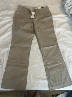 NWT Ann Taylor Loft Khakis Size 6 Petite - Image 1 of 3
