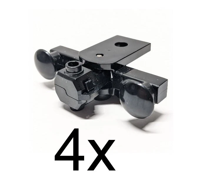 LEGO Eisenbahn - 4x Puffer Magnet Kupplung Buffer Train Zug 10277 60198 29085c01 - Bild 1 von 4