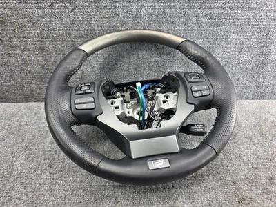 LEXUS 21-25 IS350 IS500 IS300 F-SPORT OEM HEATED WOOD STEERING WHEEL W/ CRUISE - Image 1 of 4