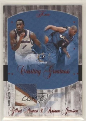 Parche Flair Courting Greatness 2004/50 (camiseta) Gilbert Arenas Antawn Jamison Foto 1 de 2