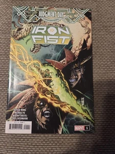 A.X.E JUDGMENT DAY IRON FIST #1 CVR A MARVEL COMICS 2022 DISCOUNTED SHIPPING - Picture 1 of 2