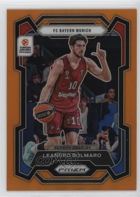 2023-24 Panini Prizm Turkish Airlines EuroLeague Orange /49 Leandro Bolmaro #106 - Image 1 of 2