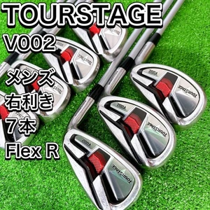 Bridgestone TourStage V002 Irons #6-9,Pw,Ps,Sw(7Clubs)/Genuine Carbon/Flex:Stiff - Picture 1 of 10