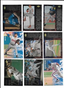 Lote de 74 cartas coleccionables de béisbol MLB Upper Deck Electric Diamond 1994 - Imagen 1 de 18