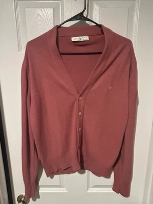 Cárdigan Suéter Vintage Christian Dior Monsieur L - Rosa Rosa - Logo - Años 80/90 Foto 1 de 4