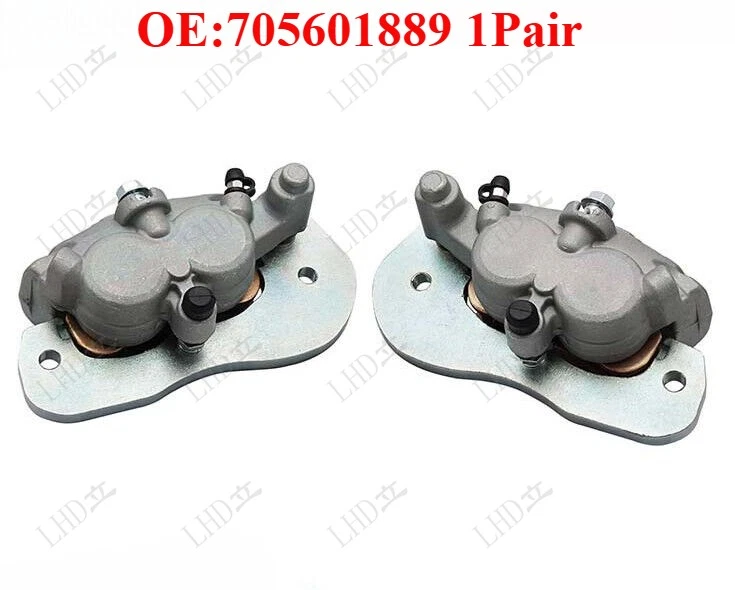 1 par de pinzas de freno traseras para Can-Am Maverick Trail Sport 700 800 1000 2018-23- Foto 1 de 4