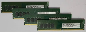 32GB 4x8GB Apacer DDR4 UDIMM 78.C1GM3.4010B LPV106 2133 cl15 - Picture 1 of 1