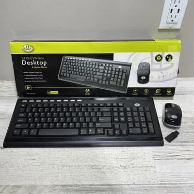 Gear Head KB5100W 2.4GHz Wireless Slim Desktop Keyboard & Optical Mouse Tested - Image 1 of 4