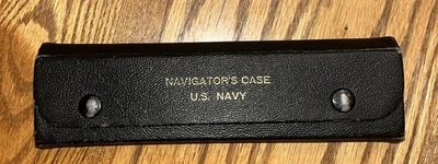 Vintage Dietzgen US Naval Navigators Instrument Set Original Case - Image 1 of 4