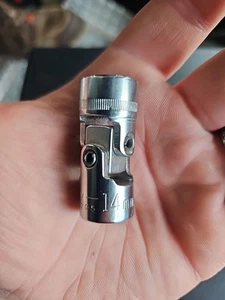 DE COLECCIÓN Craftsman NUEVO V 43205 14mm Enchufe Giratorio 3/8" Unidad 6 Puntos EE. UU. T3 - Imagen 1 de 6