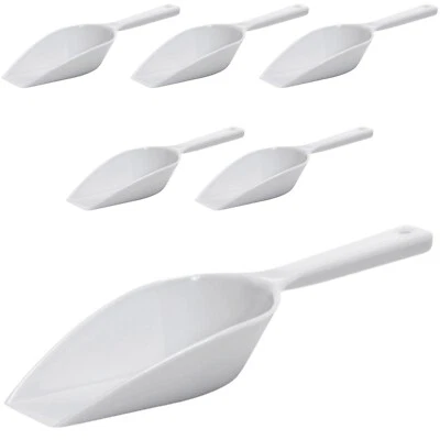 6 x  Portionsschaufel 10 x 5 x 18,5cm Abfüllschaufel Mehlschaufel aus Kunststoff - Bild 1 von 2