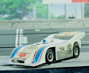 Aurora AFX Porsche 917-10K Can Am(1747)&70's Opn Rivet Non-Mag Chassis +nw/Rears - Picture 1 of 9