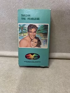 Vintage Tarzan The Fearless VHS 1985 United American Video- Rare - TESTED - Picture 1 of 6