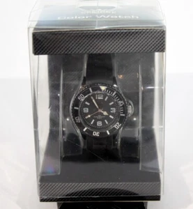 SEMPRE COLOR WATCH SERIES ALDIICOLW4 BLACK DIVER'S NEW - Picture 1 of 5