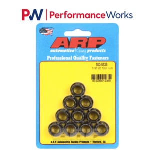 ARP 300-8333 Nut Kit 12 Point 7/16-20 in. Stainless Steel RH Black Oxide - Foto 1 di 1