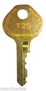 Master Lock Padlock 1525 1585 2010 2076 Control Key OEM Original Master Key V25 - Picture 1 of 2