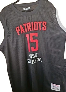 7X J Cole Patriots Visit Rwanda Headgear Classics Basketball Jersey MSRP $110.b5 - Picture 1 of 5