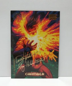 Chamber #23 1994 Marvel Masterpieces Gold Foil Signature Series Card - Picture 1 of 2
