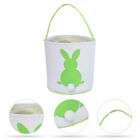  Easter Bag Canvas Sweets Storage Pouch Bunny Pattern Candy Container