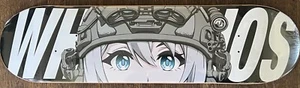 White Phosphor Skateboard Deck Skate “Quad NODs Waifu” Variante Top Rojo Sangre - Imagen 1 de 6