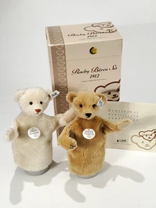 Steiff Punchy Bären Set 1912 400490 Handpuppen limitierte Auflage 2005 - Bild 1 von 15
