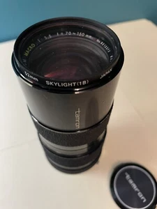 Tamron lens vintage 70-150mm 1:3.5 with case 52mm Zoom Macro BBar Multi C - Picture 1 of 14