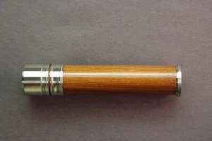 FLY ROD REEL SEAT Cedro 11213 Nichel Argento Tappo e Anello - Foto 1 di 4