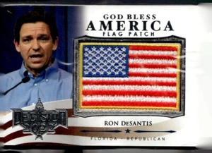 Decision 2022 God Bless America Flag Ron DeSantis Card #GBA43 - Bild 1 von 2