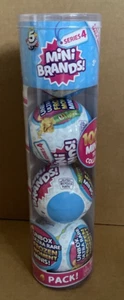 ZURU 5 Surprise Series 4 Mini Brands 4 Pack *NEW* 77346 Iconic Brands Made Mini - Picture 1 of 6