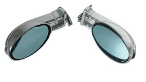 Sportspiegel Set Mega 4 polig verstellbar ohne Blinker chrom - Bild 1 von 4