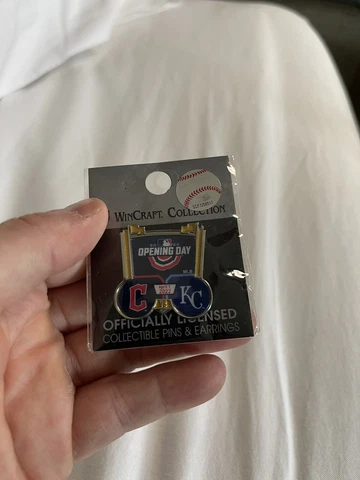 Cleveland Guardians Debut Game Day Pin - 4/7 Vs Kansas City Royals / Bobby Witt Cover
