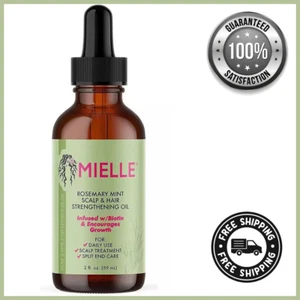 Mielle Rosemary Mint Scalp and Hair Strengthening Oil 59 ml For Hair Growth AUS - Picture 1 of 6