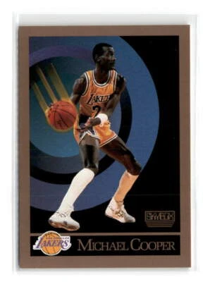 1990-91 SkyBox - #134 - Michael Cooper - Los Angeles Lakers - Image 1 of 2