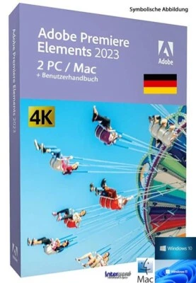 Adobe Premiere Elements 2023 Vollversion 2 Win/Mac Dauerlizenz Download NEU - Bild 1 von 4