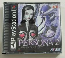 ORIGINAL AUTHENTIC RARE PLAYSTATION PS1 GAME PERSONA 2 ETERNAL PUNISHMENT ATLUS