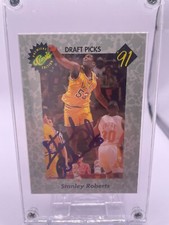 STANLEY ROBERTS 1991 Classic Four Sport Autograph Signed 163 644/2000