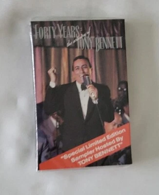 Forty Years: The Artistry of Tony Bennett Cassette Tape.  1991.   In Original... - Image 1 of 3