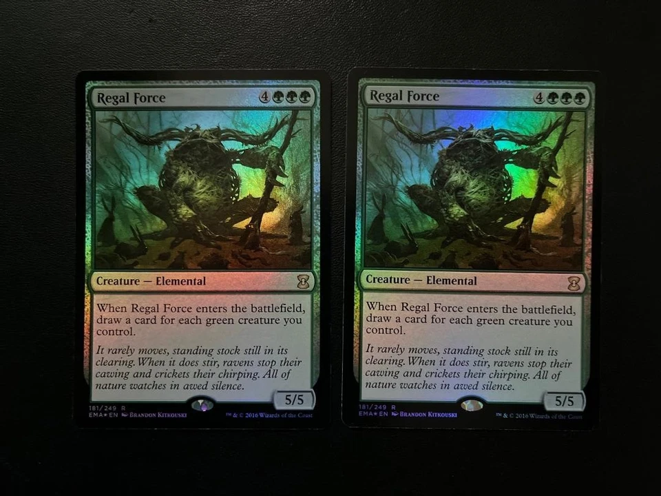 MTG- Regal Force x2 - Eternal Masters FOIL - Image 1 of 1