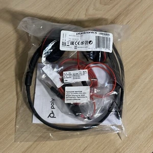 Plantronics - Blackwire 3220 - Wired Dual-Ear (Stereo) Headset W/ Boom Mic USB-A - Zdjęcie 1 z 7