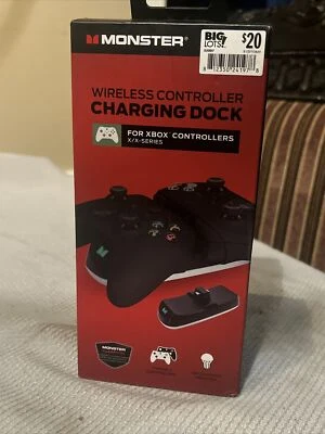 Monster Wireless Controller Charging Dock for Xbox X-Series Controllers - Image 1 of 3