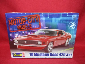 1970 Ford Mustang Boss 429 Custom '70 Muscle Car Revell 1:24 Scale Model Kit - Picture 1 of 4