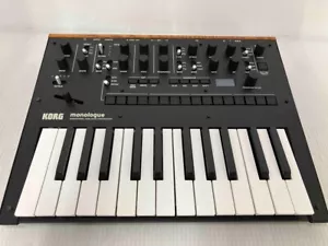 KORG monologue Black Monophonic 25 Key Midi Analog Synthesizer - Picture 1 of 6