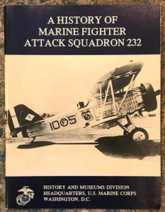 SAMBITO "A HISTORY OF MARINE FIGHTER ATTACK SQUADRON 232" 1978 PB NF ILLUSTRATED - Picture 1 of 1