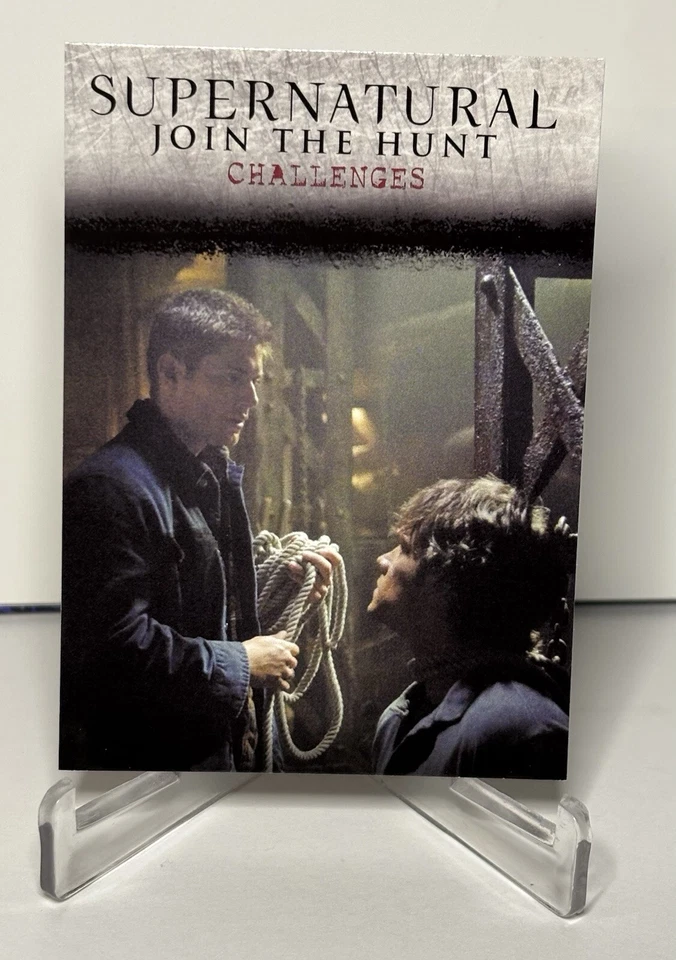 SUPERNATURAL CRYPTOZOIC SEASONS 1-3 WINCHESTER BROTHERS CHALLENGES J2 SAM & DEAN - Image 1 of 1
