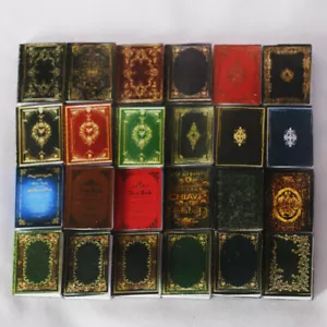 1:12 Miniatur Mini Puppenhaus Klassiker Buch Tasche Wohnzubehör BJD Szene Spielzeug - Bild 1 von 16
