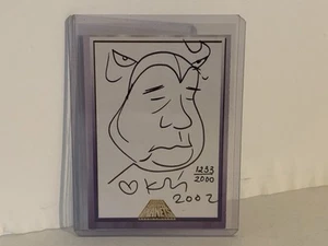Tarjeta de boceto de Kevin McCarthy de la batalla de los planetas 1233/2000 BOTP - Imagen 1 de 4