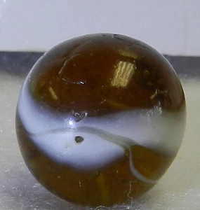 #19864m Vintage Yasuda Glass Transition Transitional Marble .57 Inches *NM+* - Picture 1 of 11